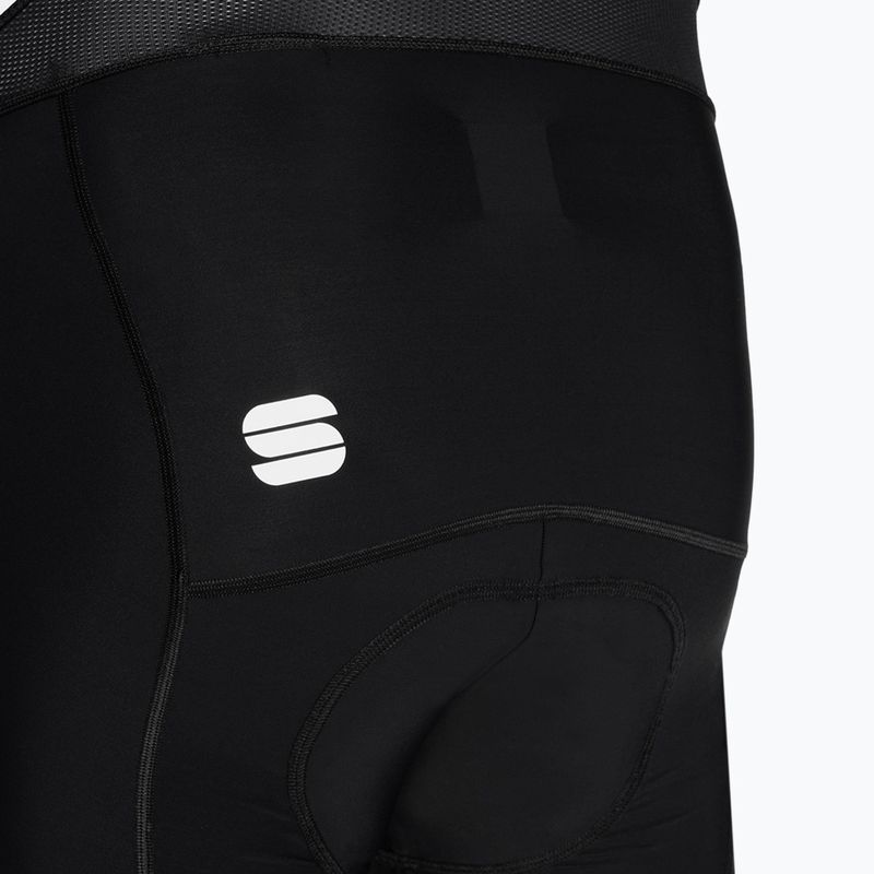 Vyriški Sportful Classic Bibshort dviračių šortai juodi 1122010.002 3