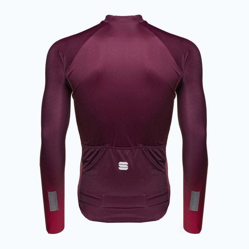 Vyriški Sportful Bodyfit Pro marškinėliai dviračių marškinėliai raudoni 1122500.605 2