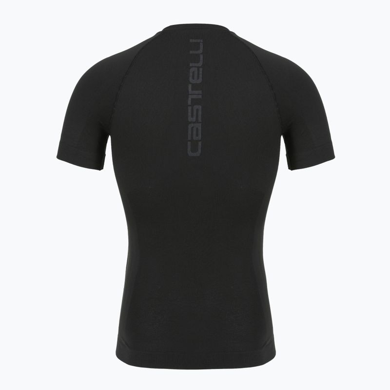Castelli Core Seamless Base Layer dviratininkų marškinėliai juodi 2