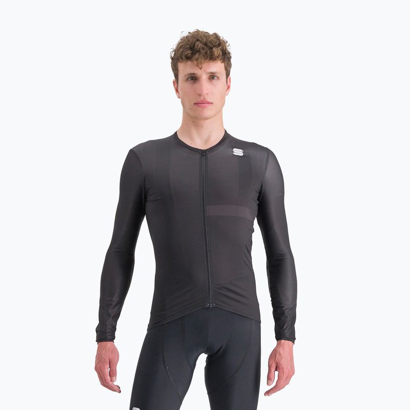 Vyriški Sportful Matchy dviratininkų marškinėliai juodi 1122008.002
