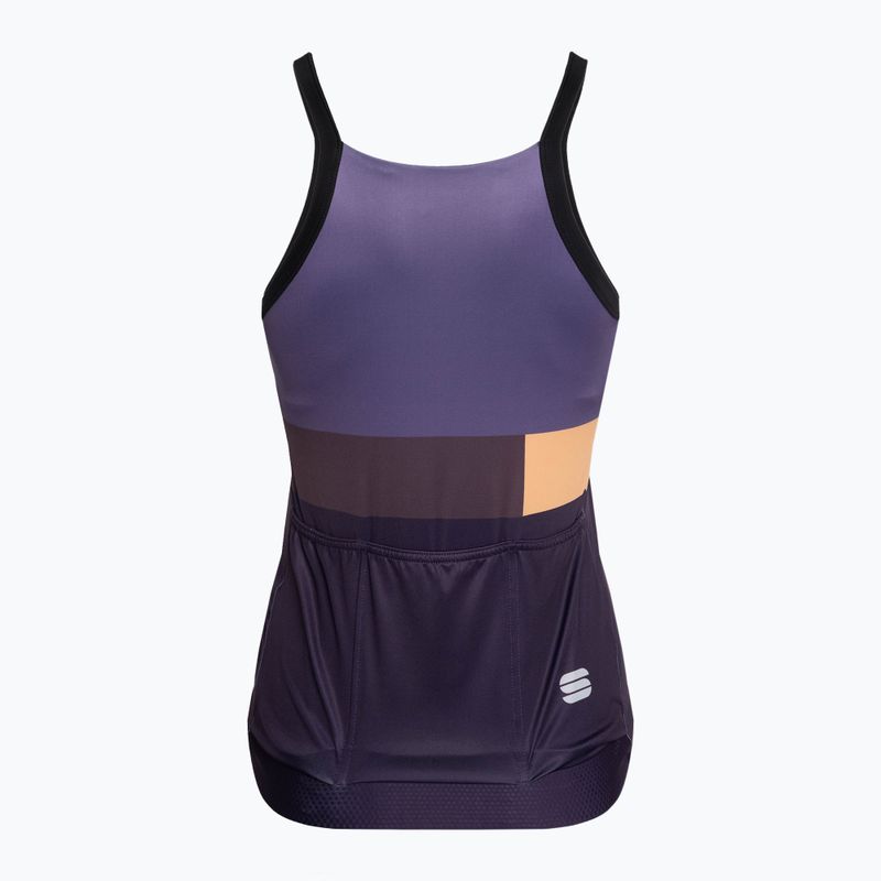 Moteriški dviratininkų marškinėliai Sportful Snap Top purple 1123024.502 4