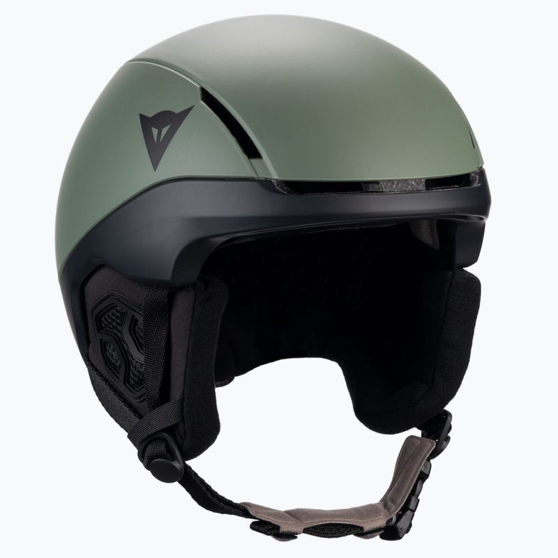 Dainese Elemento karinis žalias/juodas slidinėjimo šalmas