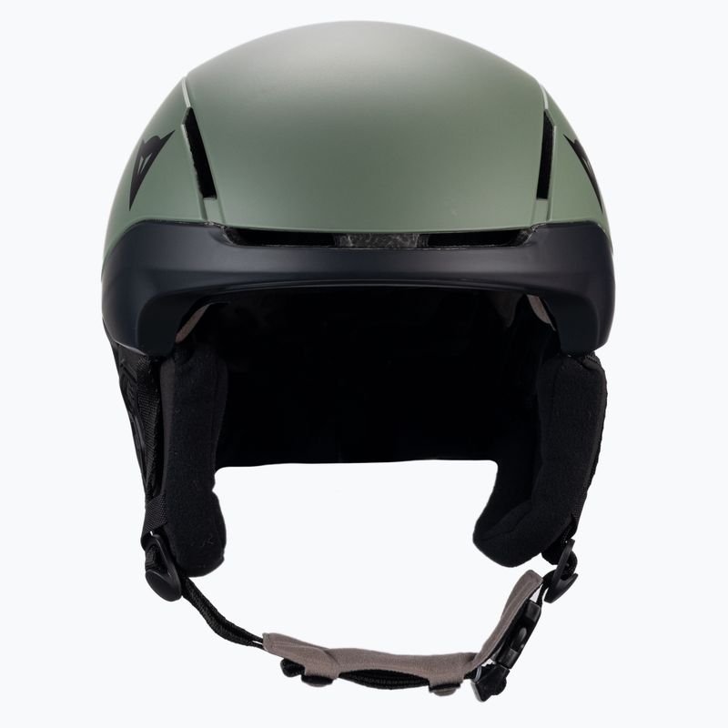 Dainese Elemento karinis žalias/juodas slidinėjimo šalmas 2