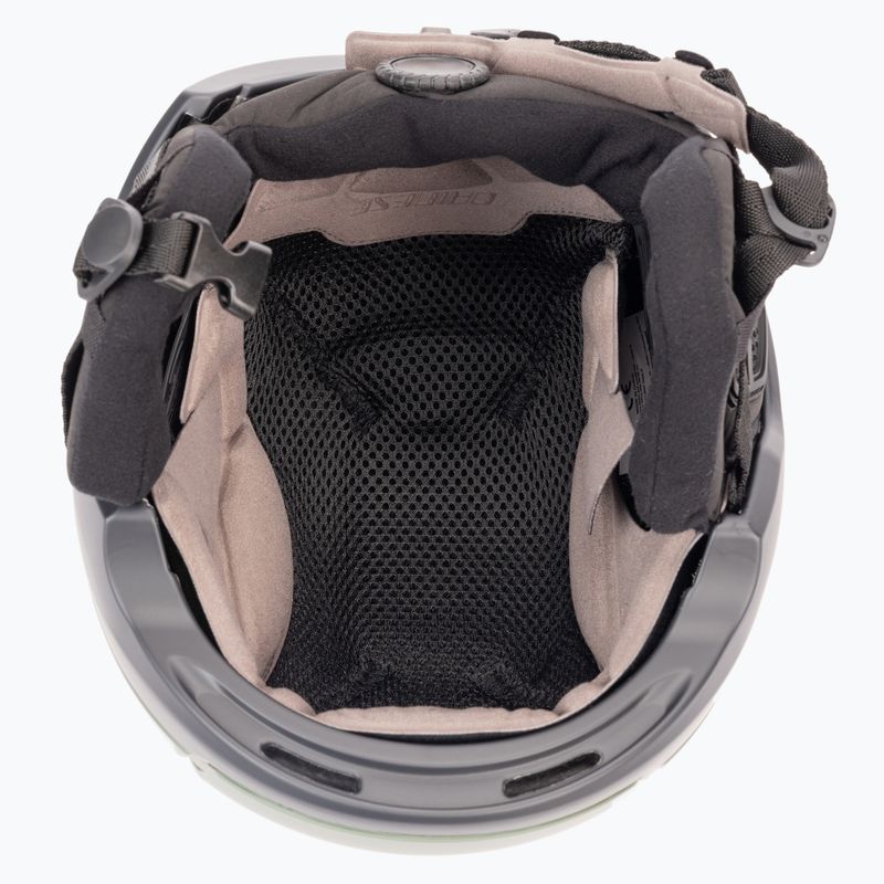 Dainese Elemento karinis žalias/juodas slidinėjimo šalmas 5