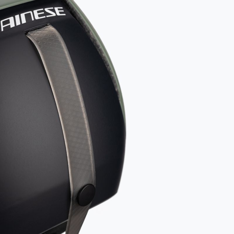 Dainese Elemento karinis žalias/juodas slidinėjimo šalmas 7