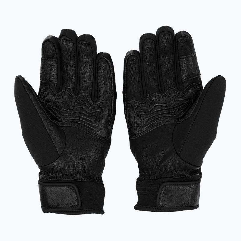 Vyriškos slidinėjimo pirštinės Dainese Hp Sport juoda/raudona 3