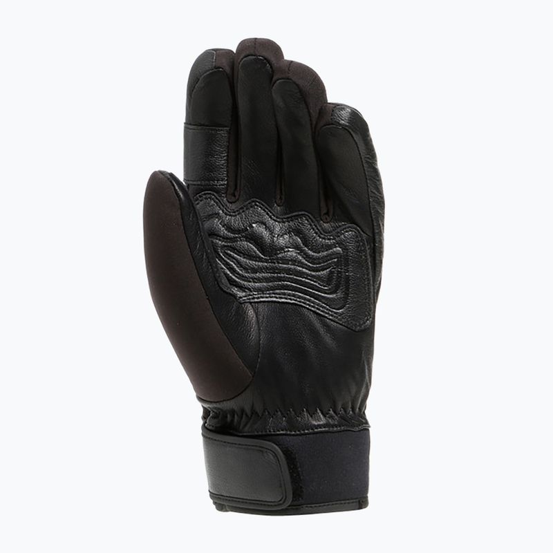 Vyriškos slidinėjimo pirštinės Dainese Hp Sport juoda/raudona 6