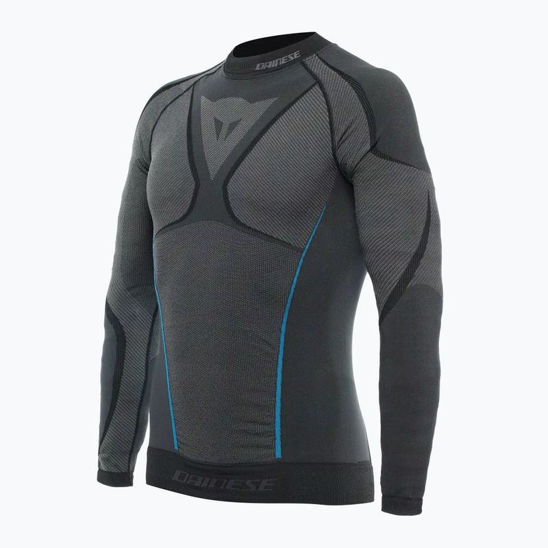 Vyriški termoaktyvūs marškinėliai Dainese Dry juoda/mėlyna