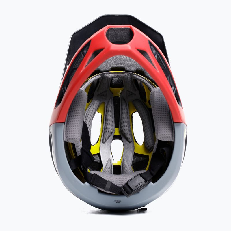 Dviračių šalmas Dainese Linea 01 Mips Evo mono matt black/red/nardo grey 8