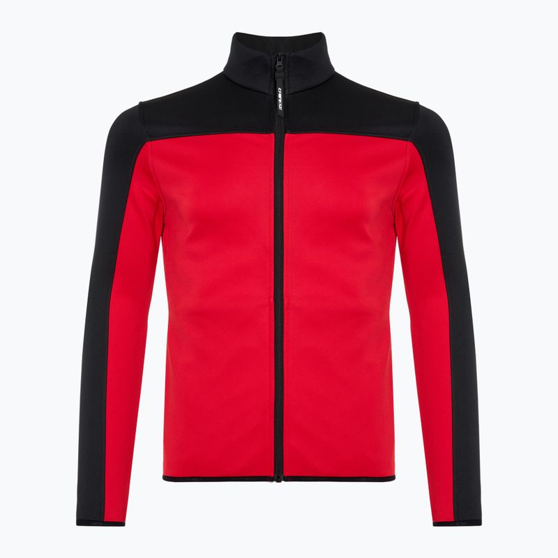 Vyriškas slidinėjimo džemperis Dainese Espera Full Zip Mid racing red