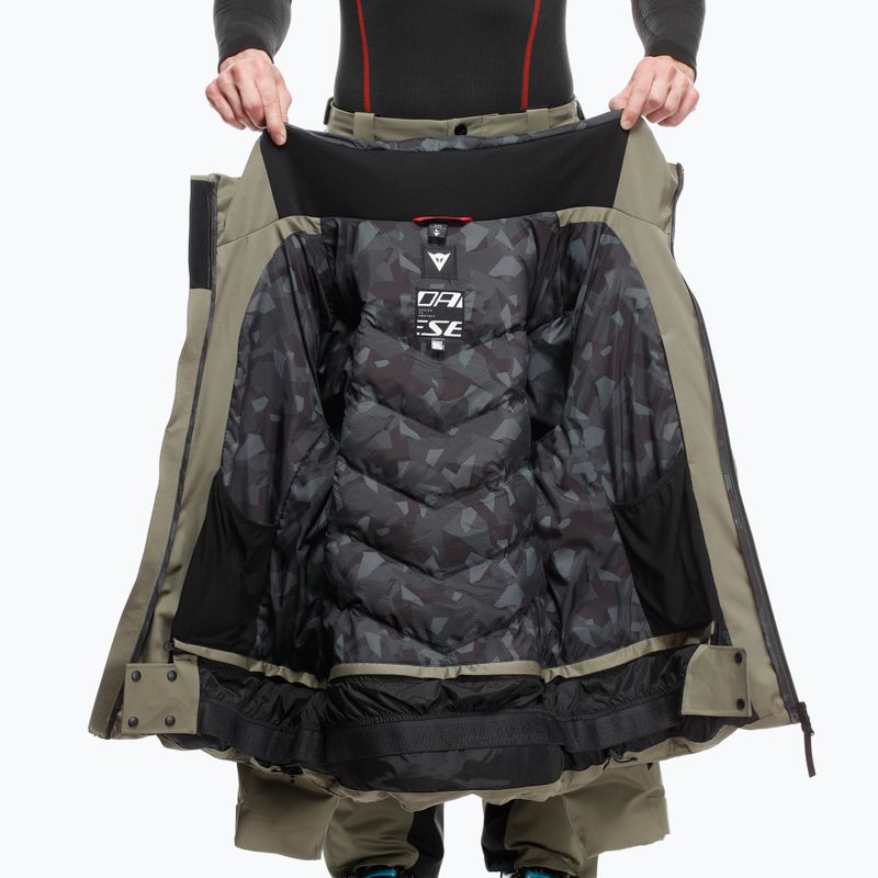 Vyriška slidinėjimo striukė Dainese Etesia Aerosense-Dry green four 7