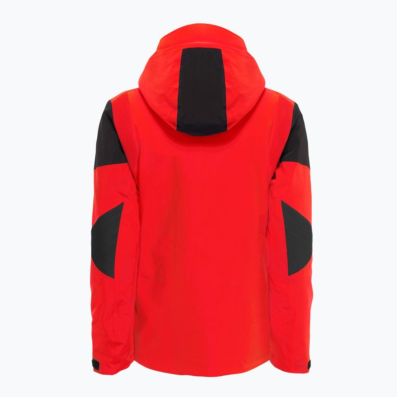 Vyriška slidinėjimo striukė Dainese Speed Demon Lab Domeair Pro racing red/stretch limo 8