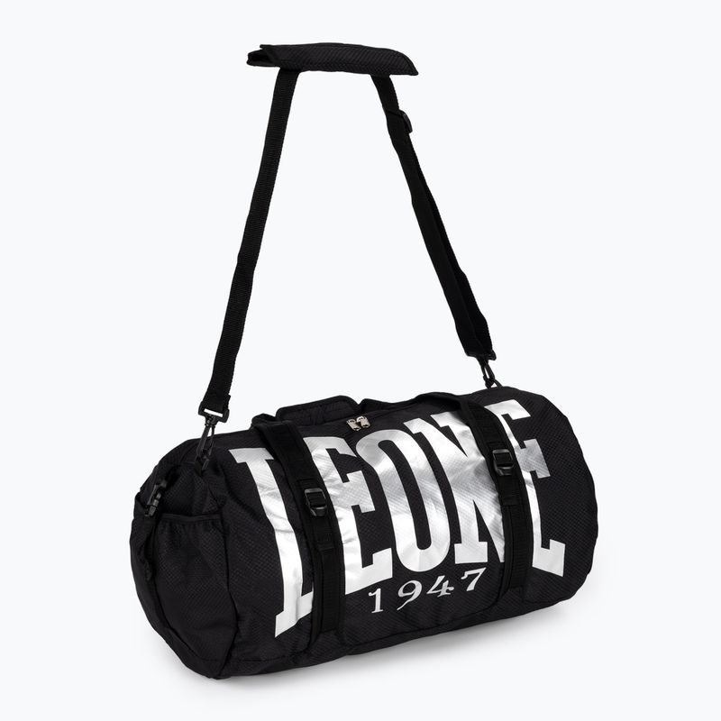 LEONE 1947 Duffel treniruočių krepšys juodas AC904