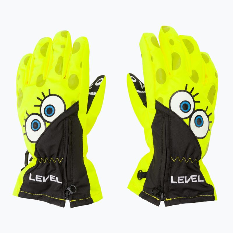 Level Lucky vaikiškos slidinėjimo pirštinės geltonos 4146 3