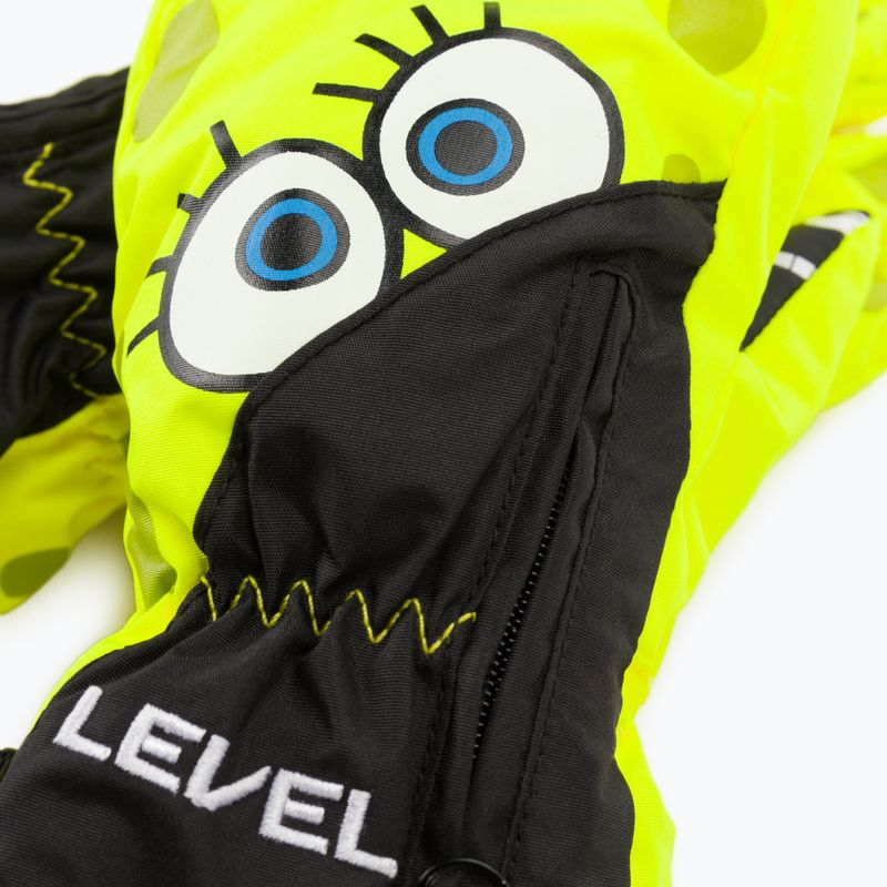 Level Lucky vaikiškos slidinėjimo pirštinės geltonos 4146 4