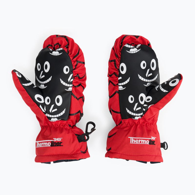 Level Lucky Mitt vaikiška slidinėjimo pirštinė raudona 4146JM.20 2