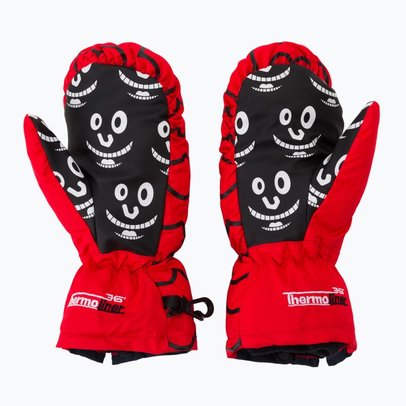 Level Lucky Mitt vaikiška slidinėjimo pirštinė raudona 4146 2