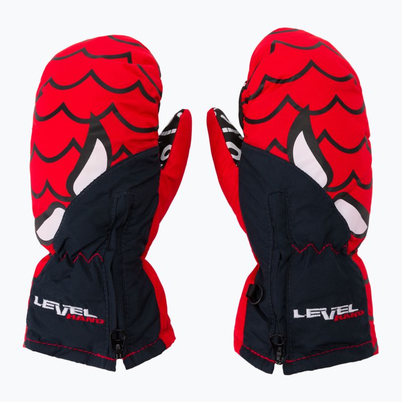 Level Lucky Mitt vaikiška slidinėjimo pirštinė raudona 4146 3
