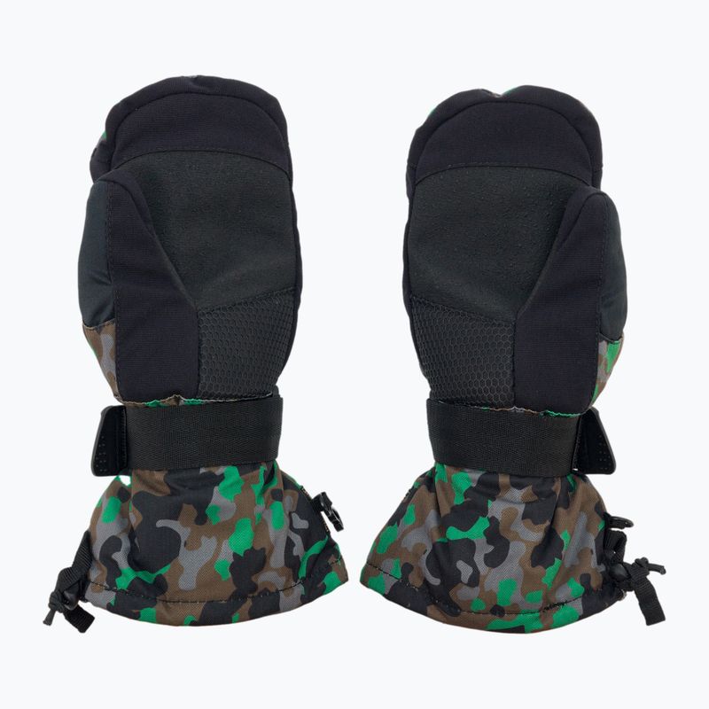 Vaikiškos snieglenčių pirštinės Level Fly Mitt green 4001 2