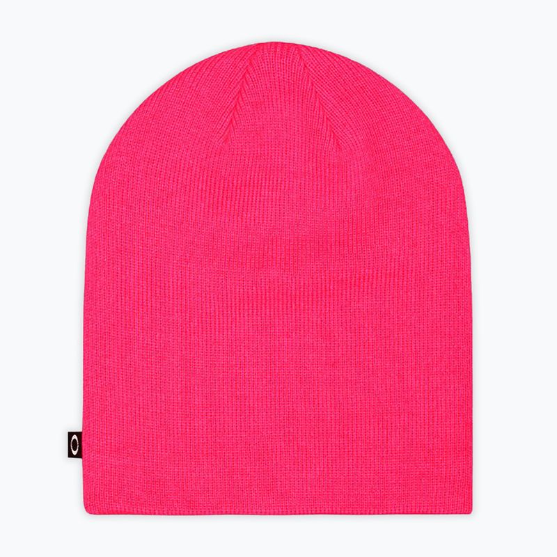 Žieminė kepurė Oakley Fine Knit neon pink 2