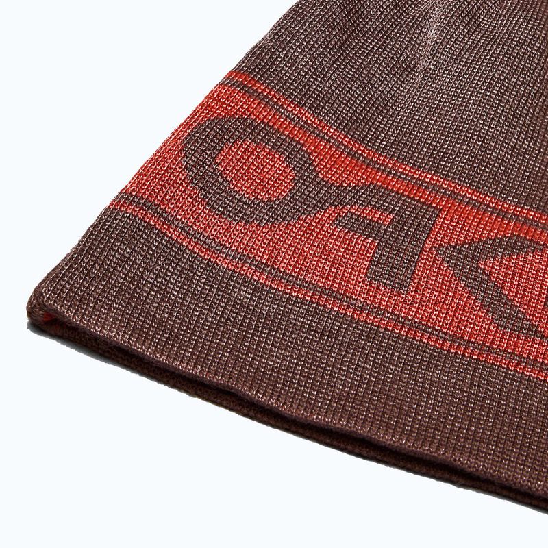 Žieminė kepurė Oakley Tnp Reversible Beanie 68S dark umber 3
