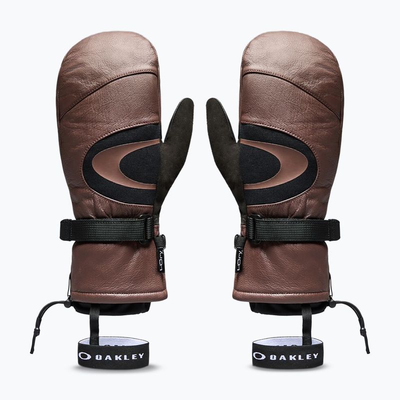 Slidinėjimo pirštinės Oakley Timberline Mitten dark umber 2