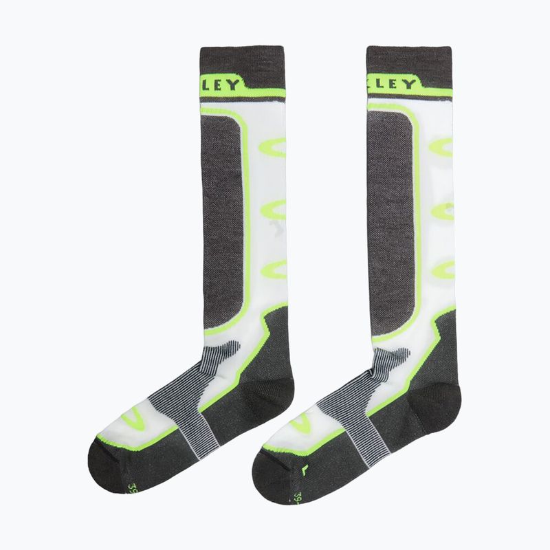 Slidinėjimo kojinės Oakley Patrol mist/neon yellow 2