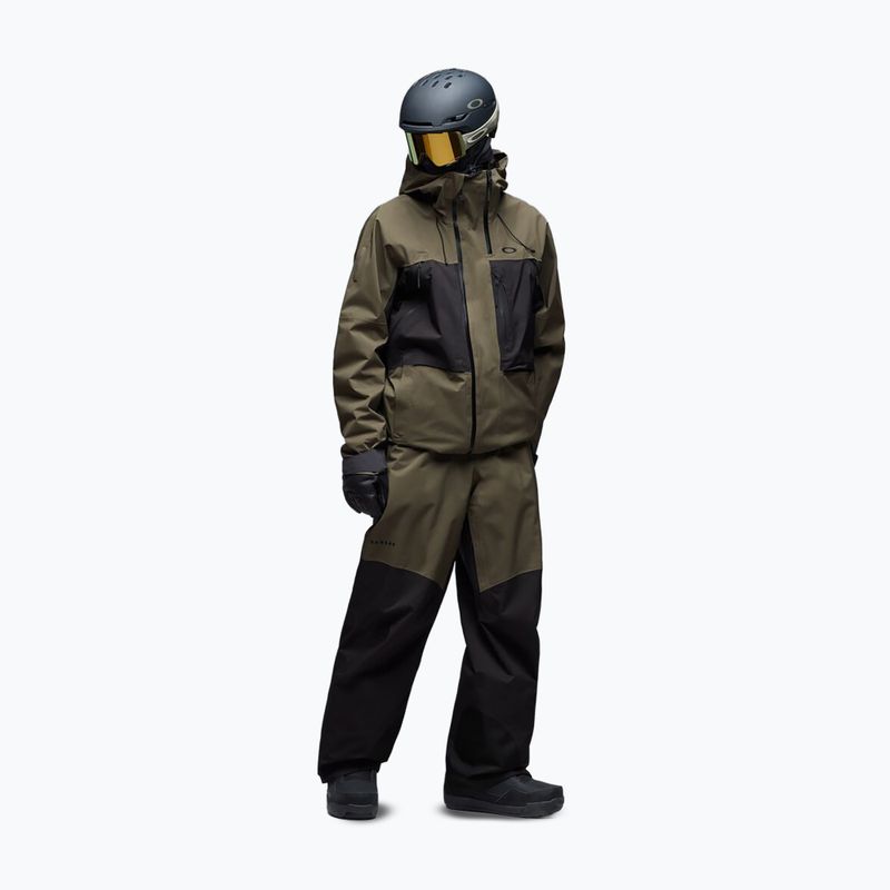 Vyriška sniego lenta striukė Oakley Baldface Gore-Tex deep olive/pitch black 2