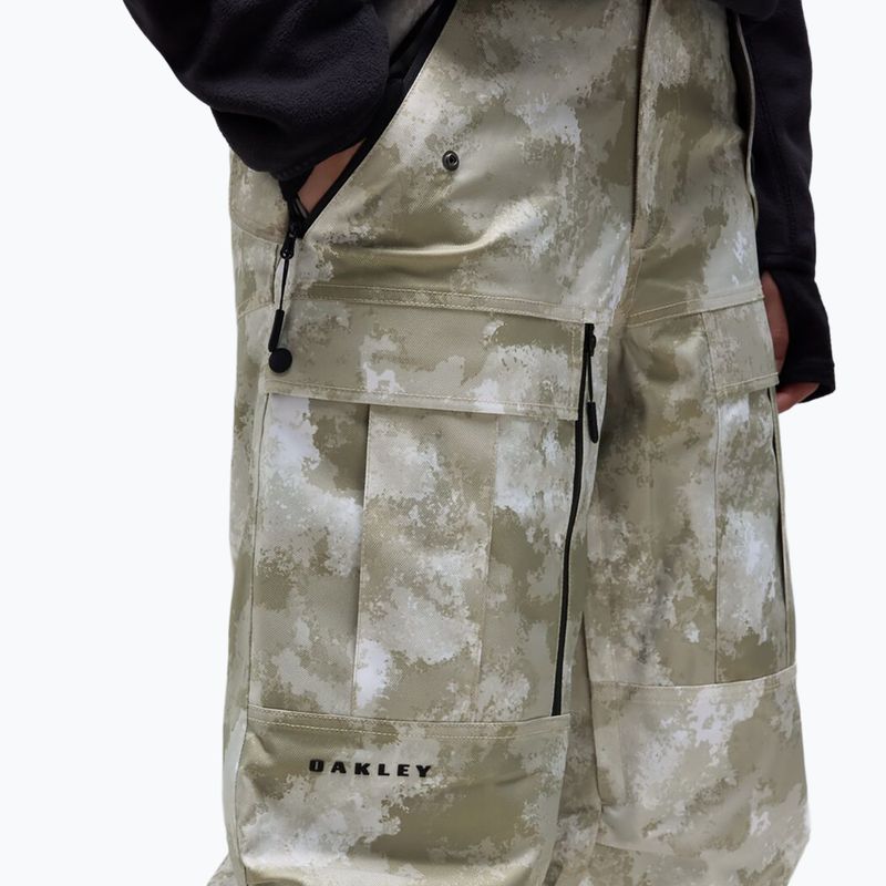 Vyriškos slidinėjimo kelnės Oakley Bravo Cargo Shell off/slope camo pebble 6