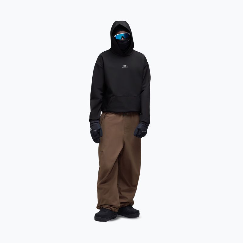 Vyriškas snieglenčių džemperis Oakley Wintertide Scratched Hoodie pitch black 2
