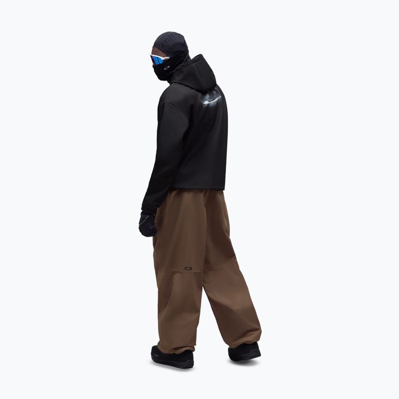 Vyriškas snieglenčių džemperis Oakley Wintertide Scratched Hoodie pitch black 3
