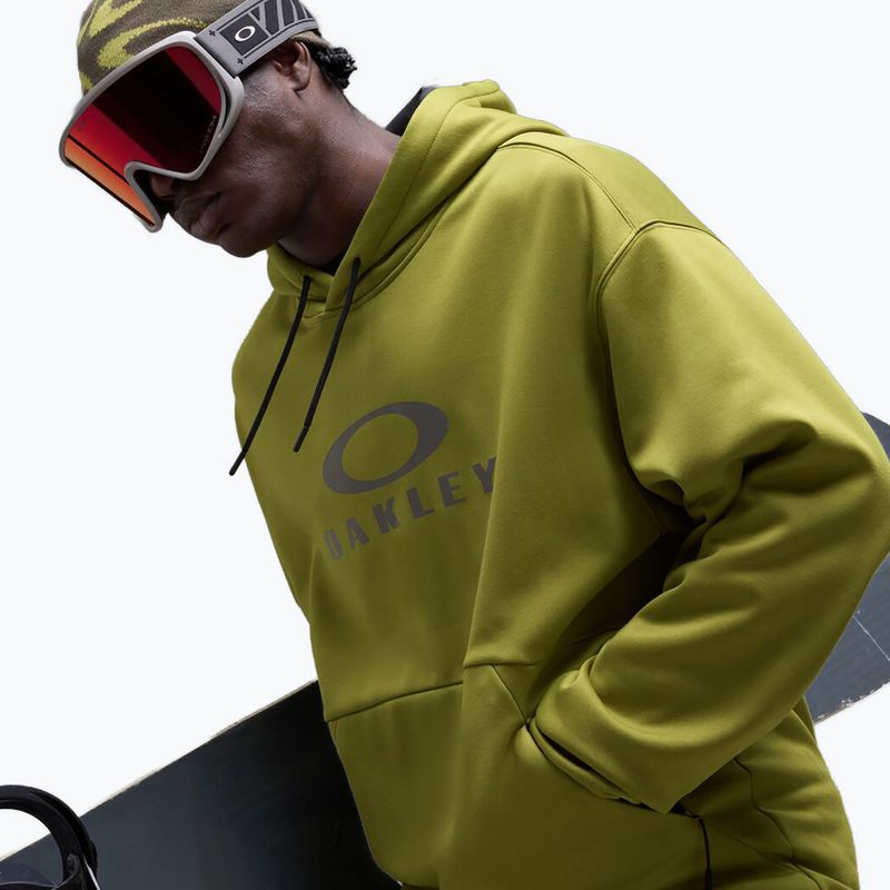 Vyriškas snieglenčių džemperis Oakley Rider Phantom Hoodie cactus 4