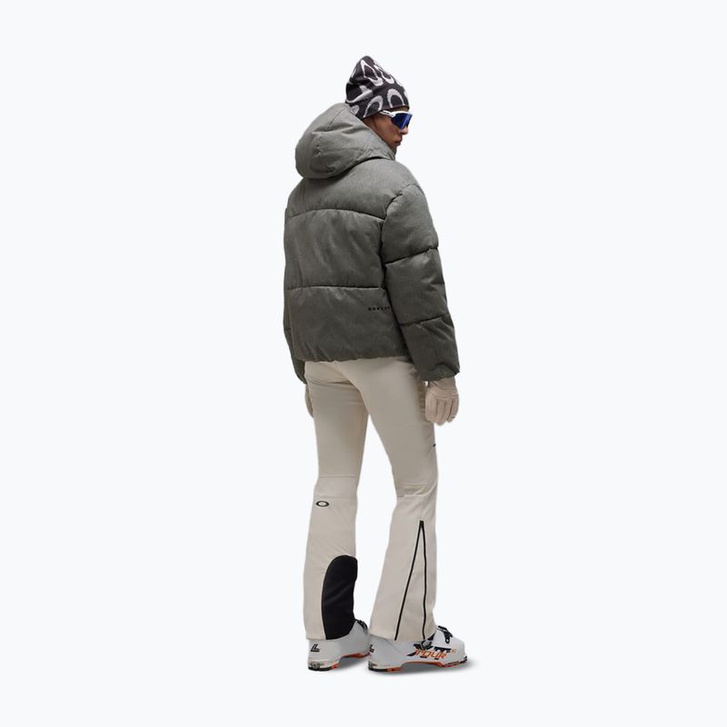 Moteriška slidinėjimo striukė Oakley Icicle Cropped cement melange 3