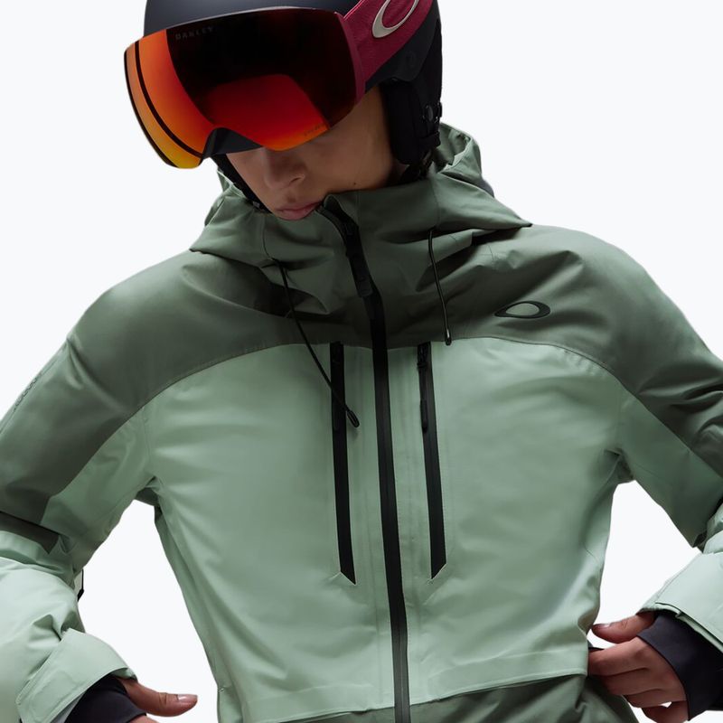 Moteriška slidinėjimo striukė Oakley Canopy Pro Insulated aviator green/faded green 4