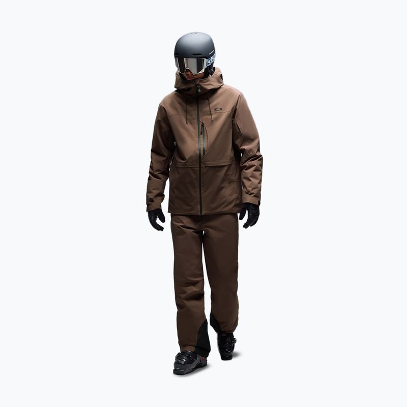 Vyriška slidinėjimo striukė Oakley Canopy Insulated dark umber 2