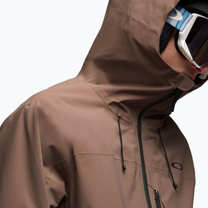 Vyriška slidinėjimo striukė Oakley Canopy Insulated dark umber 4