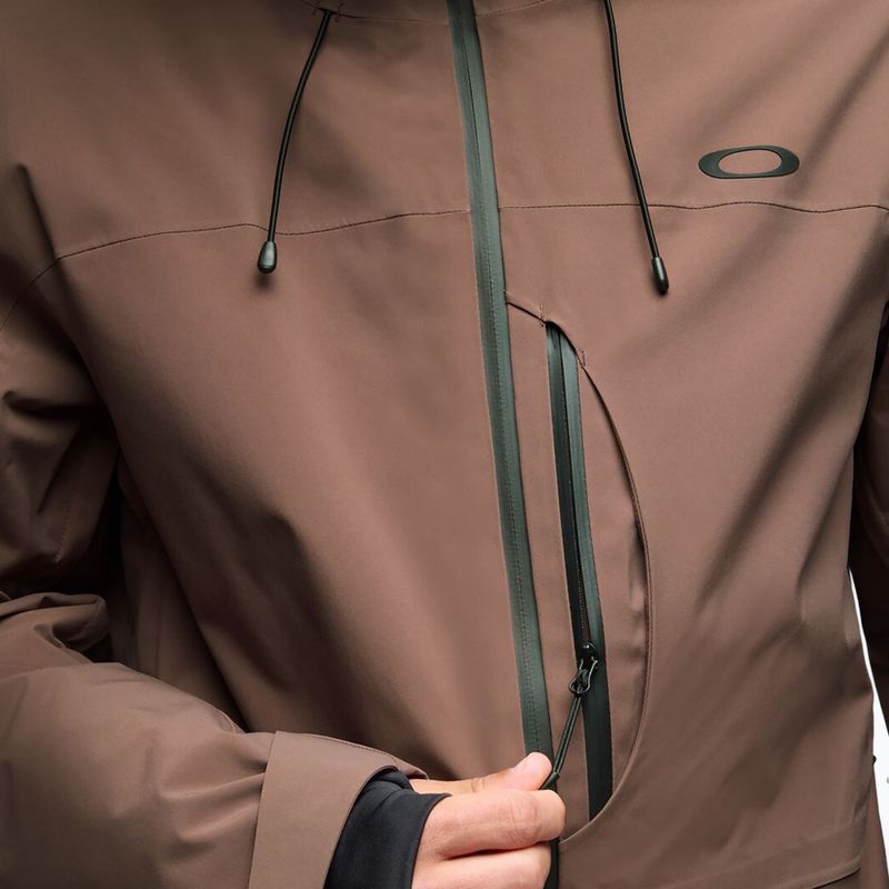 Vyriška slidinėjimo striukė Oakley Canopy Insulated dark umber 5