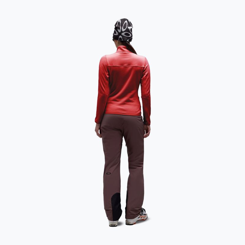 Moteriškas džemperis Oakley Canopy Full Zip hibiscus red 3