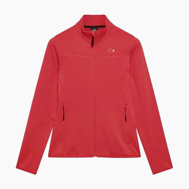 Moteriškas džemperis Oakley Canopy Full Zip hibiscus red 6