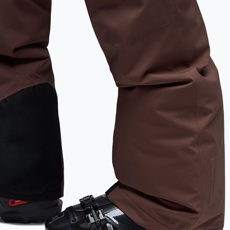 Vyriškos slidinėjimo kelnės Oakley Canopy Pro Insulated Dark Umber/Flame Red 5
