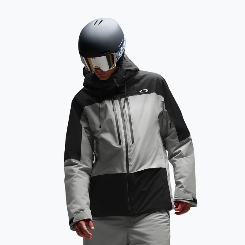 Vyriška slidinėjimo striukė Oakley Canopy Pro Insulated pitch black/cement