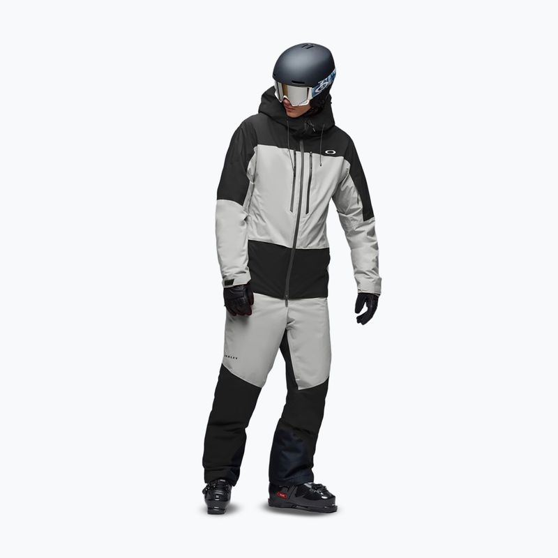 Vyriška slidinėjimo striukė Oakley Canopy Pro Insulated pitch black/cement 2