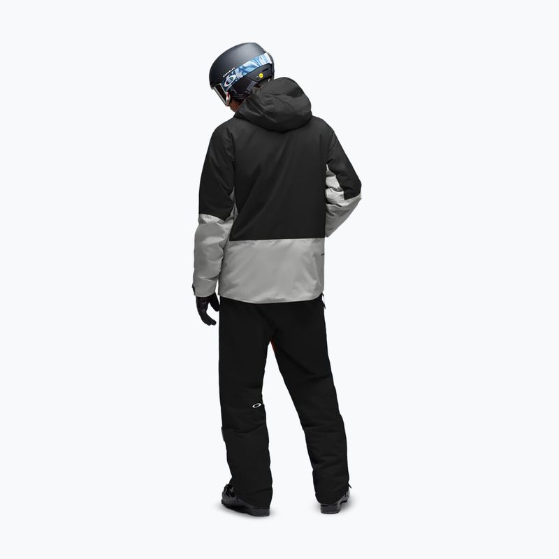Vyriška slidinėjimo striukė Oakley Canopy Pro Insulated pitch black/cement 3