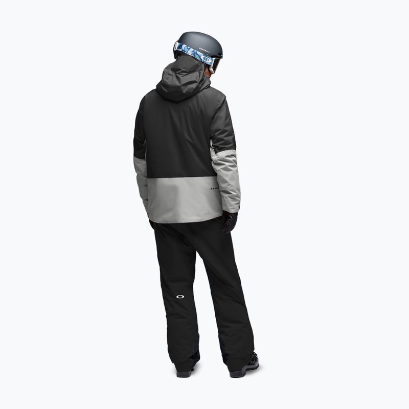 Vyriškos slidinėjimo kelnės Oakley Canopy Pro Insulated Pitch Black/Cement 3