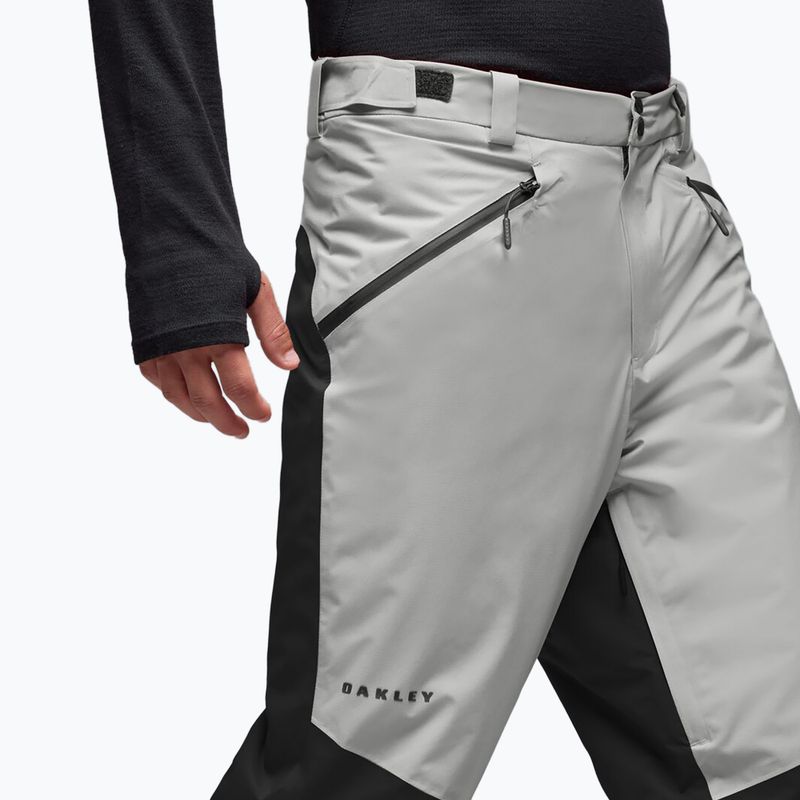 Vyriškos slidinėjimo kelnės Oakley Canopy Pro Insulated Pitch Black/Cement 4