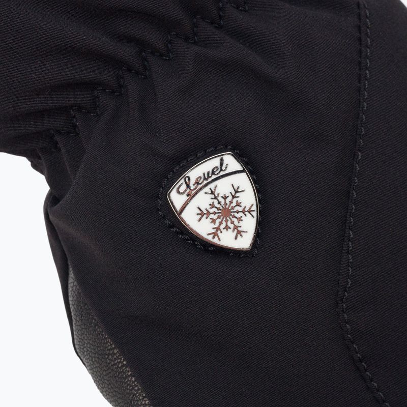 Moteriškos Level I Super Radiator Gore Tex slidinėjimo pirštinės juodos 3234 4