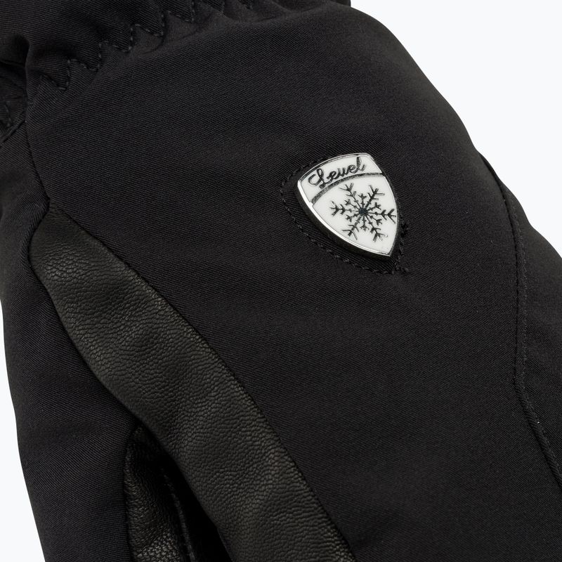 Moteriškos pirštinės Level Super Radiator W Mitt Gore-Tex black 4