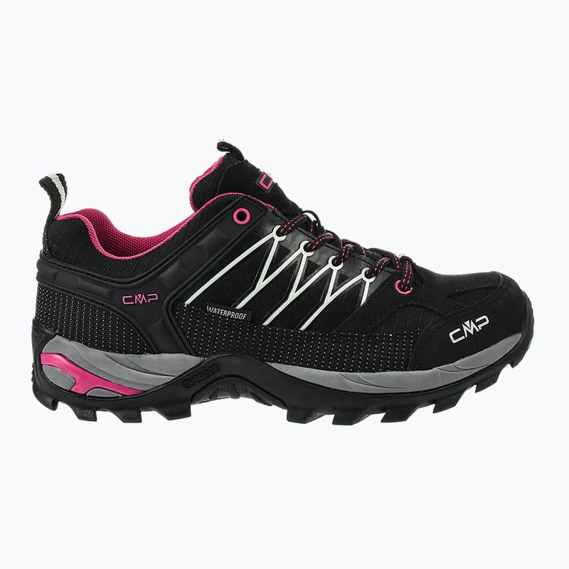 Moteriški trekingo batai CMP Rigel Low Wp nero/glacier 8
