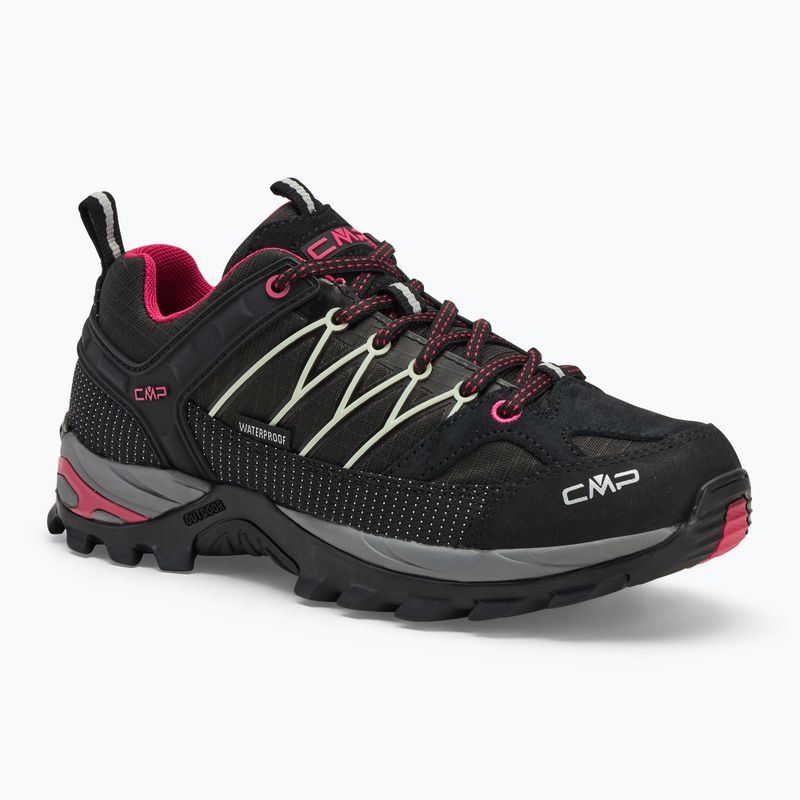 Moteriški trekingo batai CMP Rigel Low Wp nero/glacier