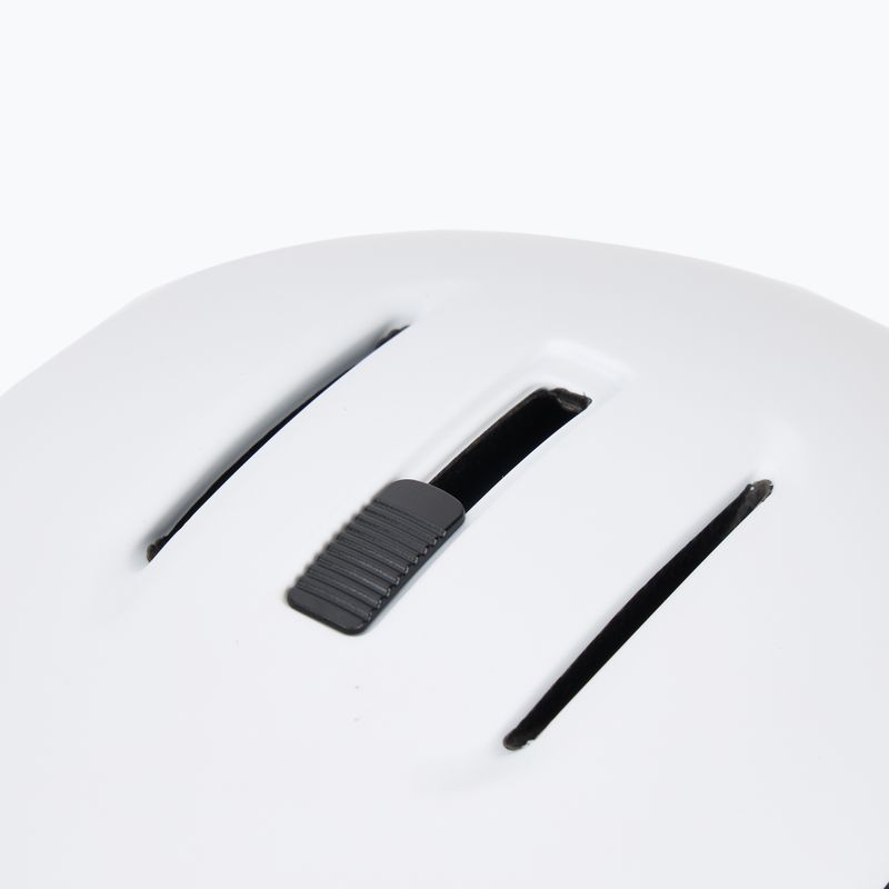 Slidinėjimo šalmas Briko Yuki matt shiny white/silver 9